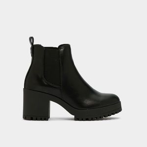 Nasty Gal Chunky Block Heel Ankle Boots